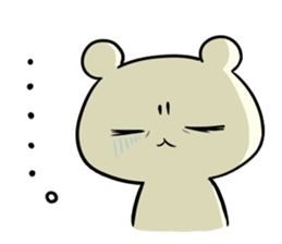 Adorable Kumako & Chibikuma 2 sticker #6801603