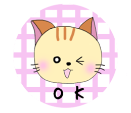 Kuro's daily life 5 English version sticker #6802052