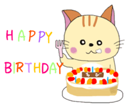 Kuro's daily life 5 English version sticker #6802057