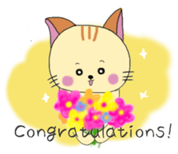 Kuro's daily life 5 English version sticker #6802060