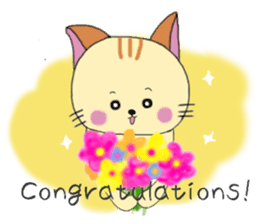 Kuro's daily life 5 English version sticker #6802060