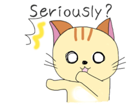 Kuro's daily life 5 English version sticker #6802062