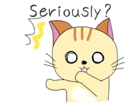 Kuro's daily life 5 English version sticker #6802062