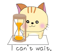 Kuro's daily life 5 English version sticker #6802064