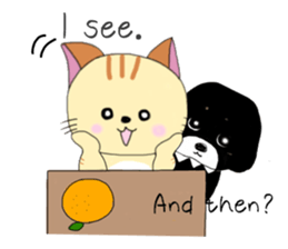 Kuro's daily life 5 English version sticker #6802066