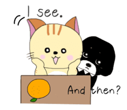 Kuro's daily life 5 English version sticker #6802066