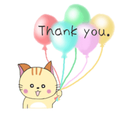 Kuro's daily life 5 English version sticker #6802069