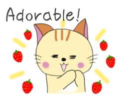 Kuro's daily life 5 English version sticker #6802072