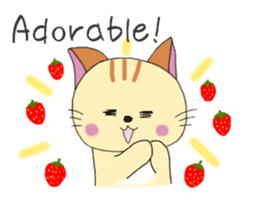 Kuro's daily life 5 English version sticker #6802072