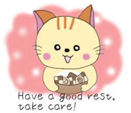 Kuro's daily life 5 English version sticker #6802073