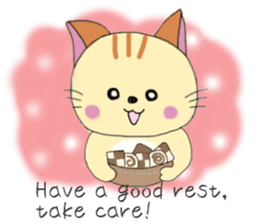 Kuro's daily life 5 English version sticker #6802073