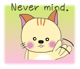 Kuro's daily life 5 English version sticker #6802076