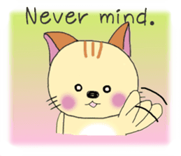 Kuro's daily life 5 English version sticker #6802076