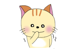 Kuro's daily life 5 English version sticker #6802077