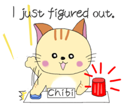 Kuro's daily life 5 English version sticker #6802078
