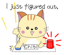 Kuro's daily life 5 English version sticker #6802078