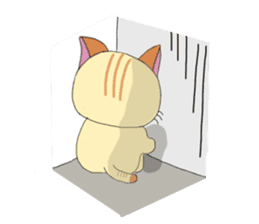 Kuro's daily life 5 English version sticker #6802079