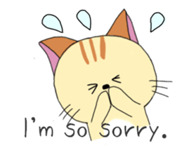 Kuro's daily life 5 English version sticker #6802080