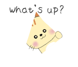 Kuro's daily life 5 English version sticker #6802082