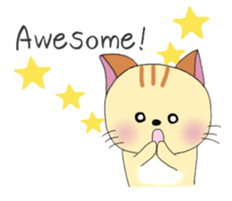 Kuro's daily life 5 English version sticker #6802083