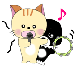 Kuro's daily life 5 English version sticker #6802084