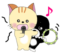 Kuro's daily life 5 English version sticker #6802084