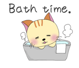 Kuro's daily life 5 English version sticker #6802085