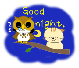 Kuro's daily life 5 English version sticker #6802087