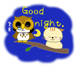 Kuro's daily life 5 English version sticker #6802087