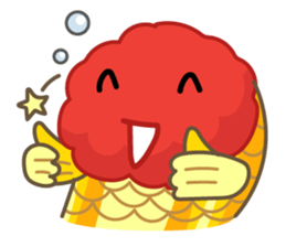 Love ranchu Goldfish sticker #6802152