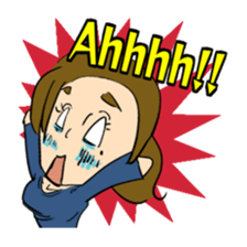 Scary sister   Eng Ver sticker #6802300