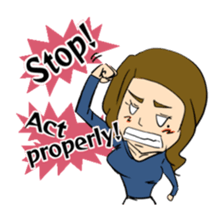 Scary sister   Eng Ver sticker #6802312