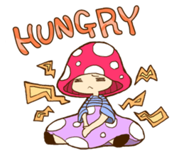 Is avoided; a toadstool "Beniko-chan" sticker #6802388