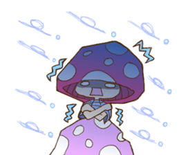Is avoided; a toadstool "Beniko-chan" sticker #6802390