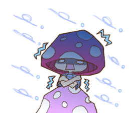 Is avoided; a toadstool "Beniko-chan" sticker #6802390