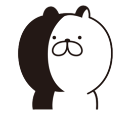 The bear told by a movement sticker #6802738