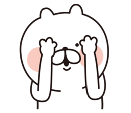 The bear told by a movement sticker #6802753