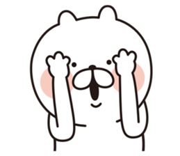 The bear told by a movement sticker #6802754