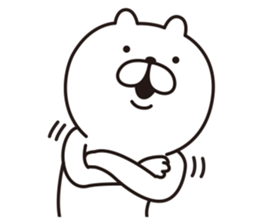 The bear told by a movement sticker #6802756