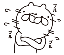 The bear told by a movement sticker #6802758