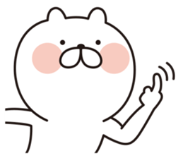 The bear told by a movement sticker #6802764