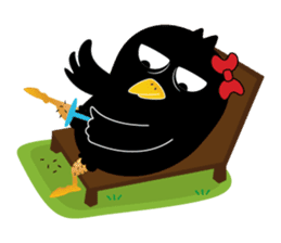 GaGa Crow sticker #6802779