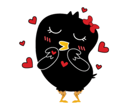 GaGa Crow sticker #6802796