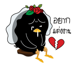 GaGa Crow sticker #6802800