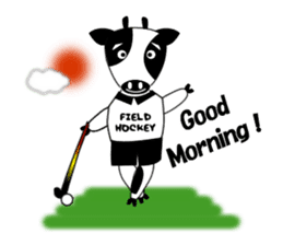 Sticker of Field Hockey Animals sticker #6802968