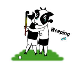 Sticker of Field Hockey Animals sticker #6802986