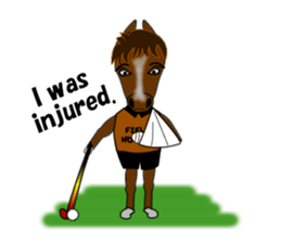 Sticker of Field Hockey Animals sticker #6803000