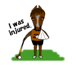 Sticker of Field Hockey Animals sticker #6803000