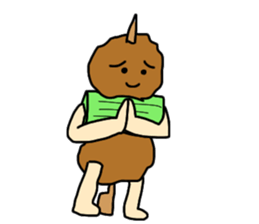 Chicken Pieces and Leek Man sticker #6803096