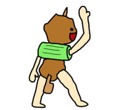 Chicken Pieces and Leek Man sticker #6803102